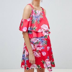 Asos Cold Shoulder Maternity Cold Shoulder Dress